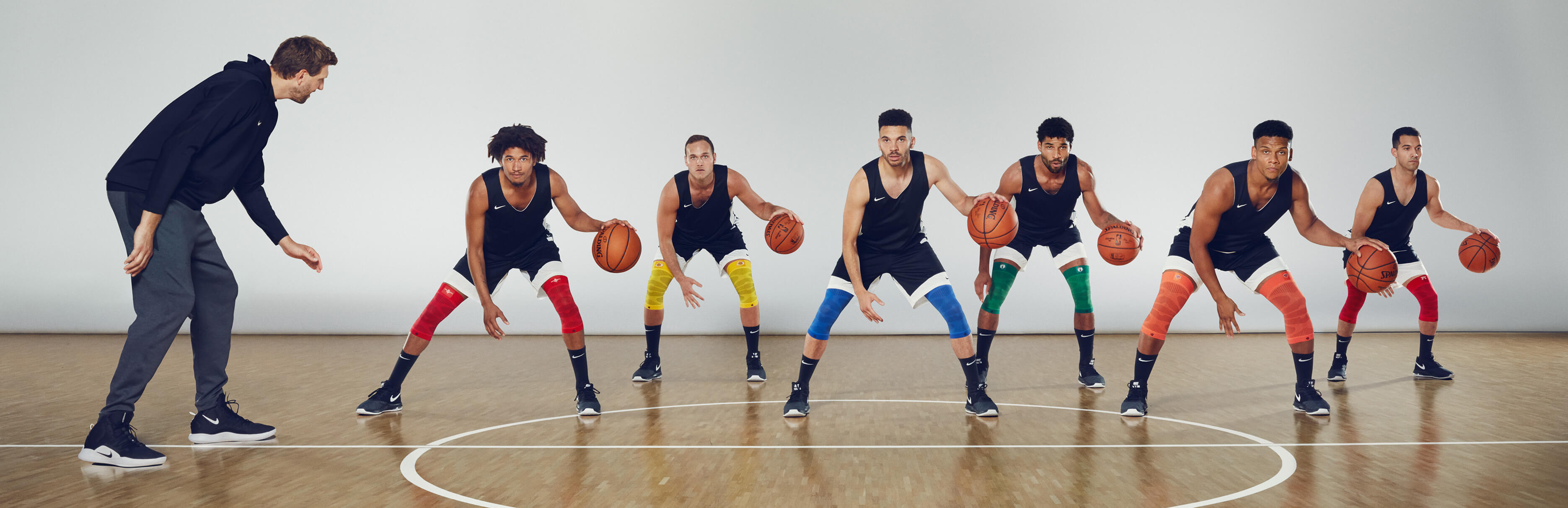Bauerfeind Sports Knee Compression NBA Dribble