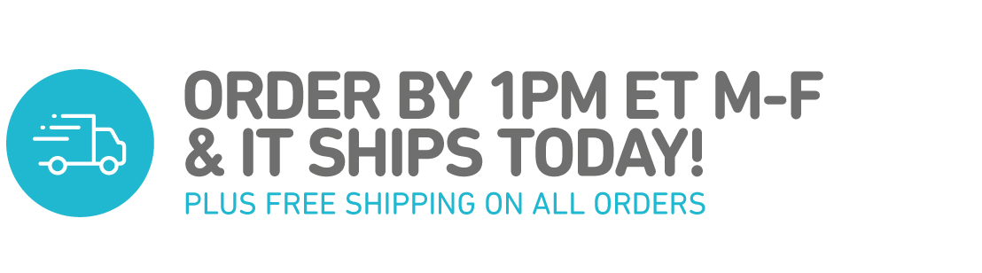 SHIPS TODAY!