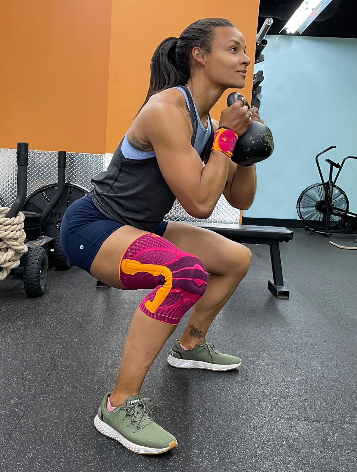 Chantae McMillan Squat