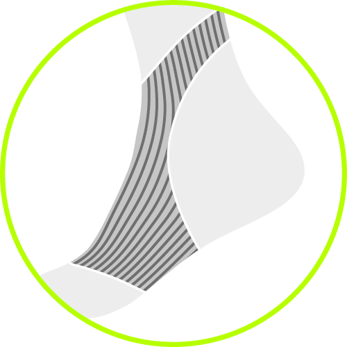 Outdoor Merino Compression Socks | Thigh / Calf | Body Part | Bauerfeind