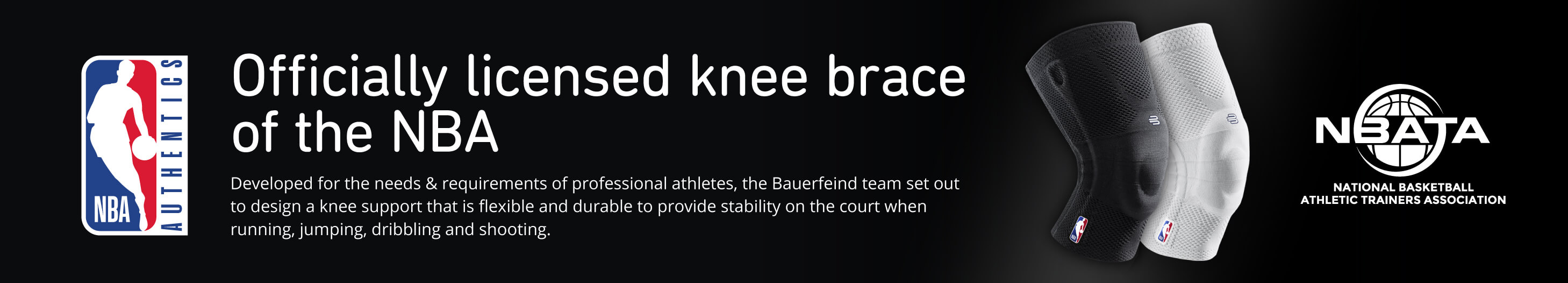 Bauerfeind GenuTrain NBA Knee Support
