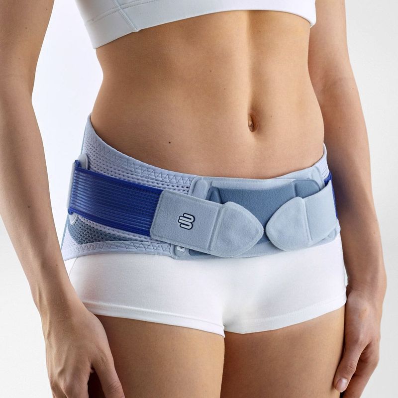 SacroLoc pelvis brace, back support, pelvis sacroiliac pain relief