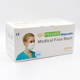 Disposable Face Mask, white (50 pcs box)