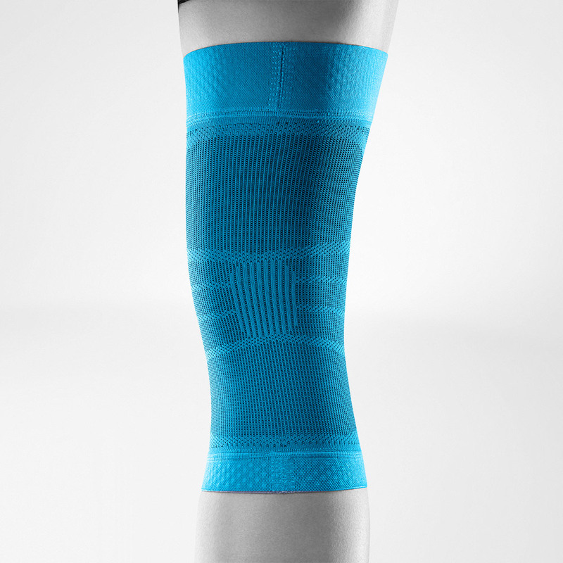 Bauerfeind Sports Knee Support 膝用サポーター(M,オールブラック)