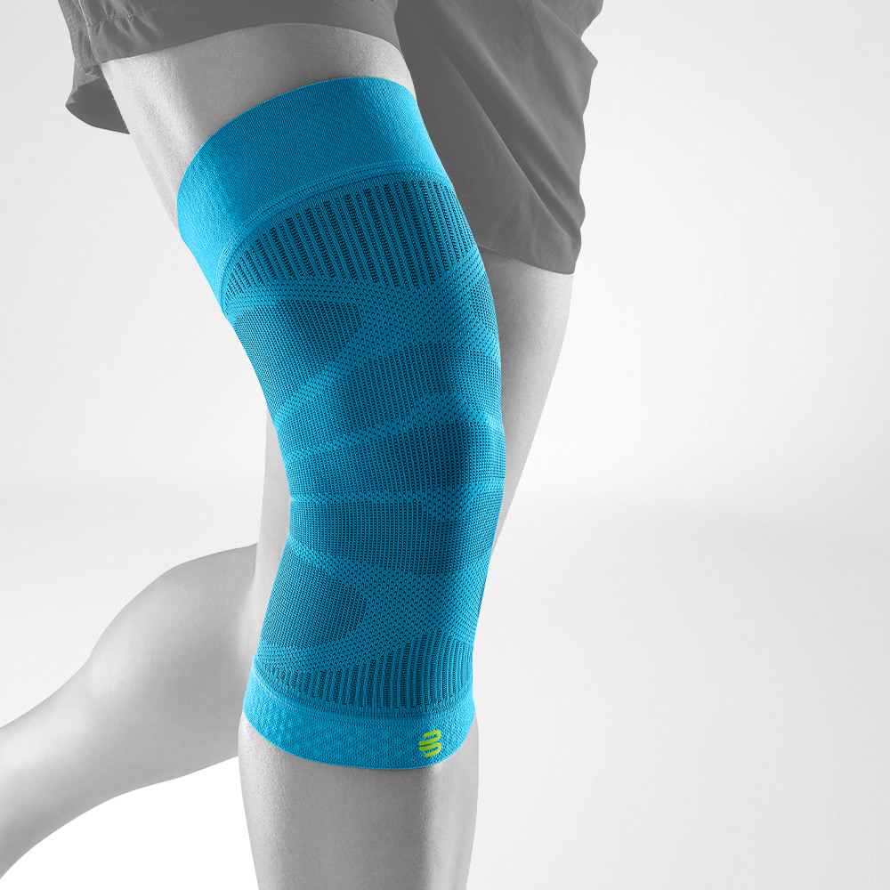 Medi Seamless Knit Knee Support with Silicone Top Band